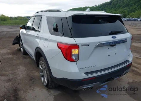 2020 Ford Explorer Platinum из США, поврежденный, VIN 1FM5K8HC1LGB62580